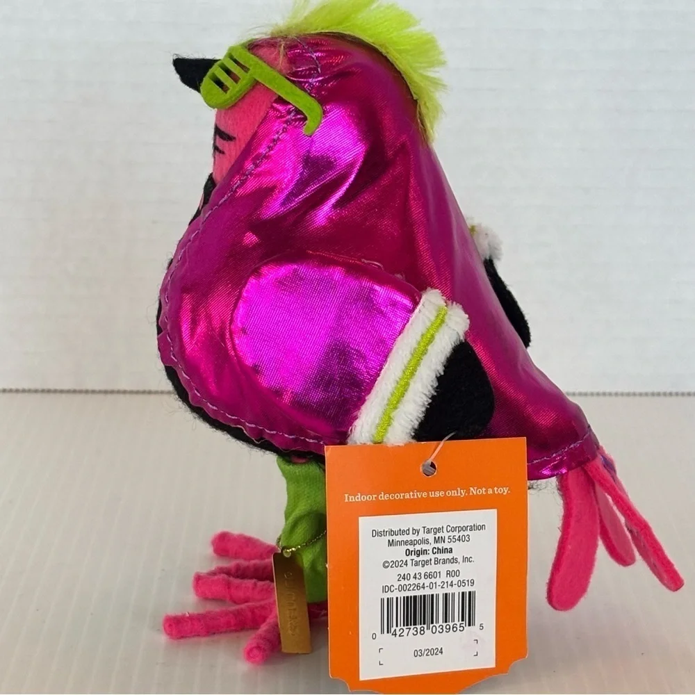 Target Hyde and Eek Halloween Glitters Punk Rocker Bird Featherly Friends 2024